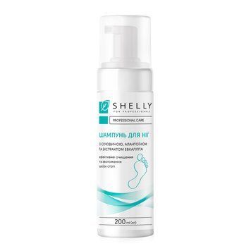 Shelly Foam Szampon do St&oacute;p z Mocznikiem, Alantoiną i Ekstraktem z Eukaliptusa 200 ml