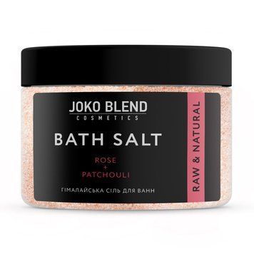 Himalajska s&oacute;l do kąpieli R&oacute;ża-Paczuli Joko Blend 400 g