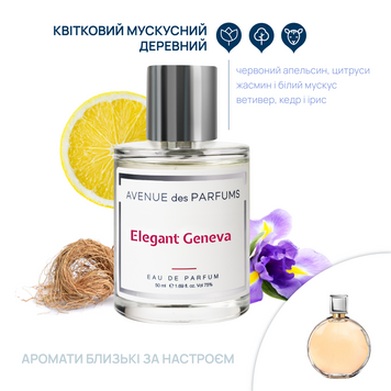 Woda perfumowana Elegant Geneva Avenue des Parfums 50 ml
