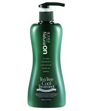 Cooling conditioner based on tea tree Naturalon Tea Tree Cool Treatment Daeng Gi Meo Ri 280 ml