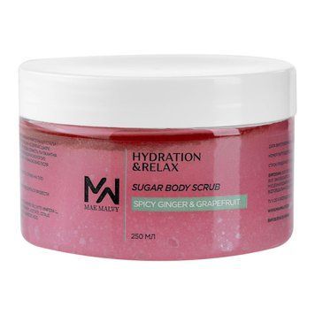 Mak Malvy Peeling do ciała z pikantnym imbirem i grejpfrutem 250 ml