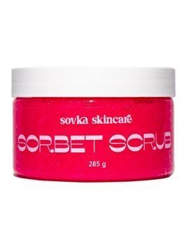 Peeling do ciała Sorbet Scrub Młoda Truskawka Sovka Skincare 285 g