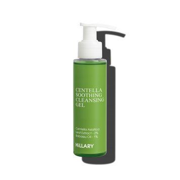 Успокаивающий гель для умывания с центеллой Centella Soothing Cleansing Gel Hillary 100 мл