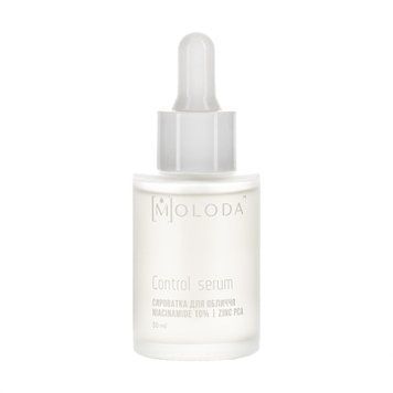 Сироватка проти висипань з ніацинамідом Control serum Niacinamide 10% Zinc PCA Moloda 30 мл
