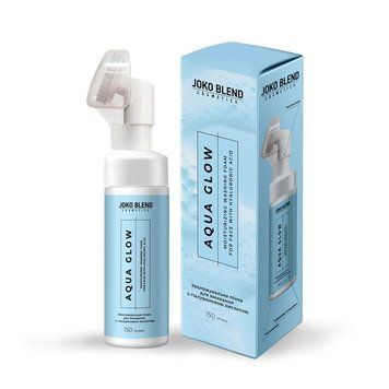 Nawilżająca pianka oczyszczająca z kwasem hialuronowym Aqua Glow Joko Blend 150 ml