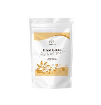 Mieszanka mineralna Hammam z glinką ghassoul i lawendą Lunnitsa 300 g
