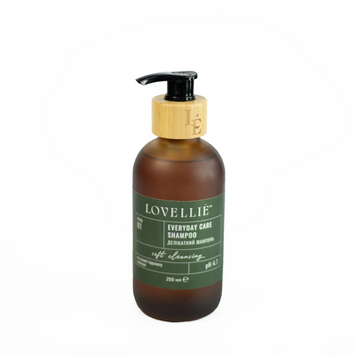 Делікатний шампунь М&rsquo;яке очищення Everyday Care Shampoo Soft Cleansing LOVELLIE 250 мл