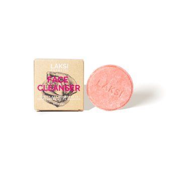 Плитка для очищення та зволоження шкіри обличчя Face cleanser LAKSI cosmetic 65 г
