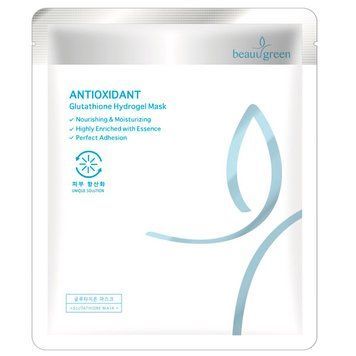 Гидрогелевая маска для лица с глутатионом Antioxidant Glutathione Hydrogel Mask BeauuGreen 30 мл