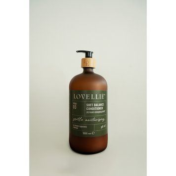 Легкий кондиціонер Лагідне зволоження Soft Balance Conditioner Gentle Moisturizing LOVELLIE 1000 мл