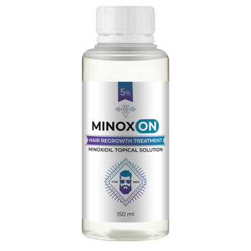 Чоловічий лосьйон для росту волосся Minoxidil 5% Minoxon 150 мл