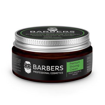 Крем для гоління з тонізуючим ефектом Black Pepper-Vetiver Barbers 100 мл