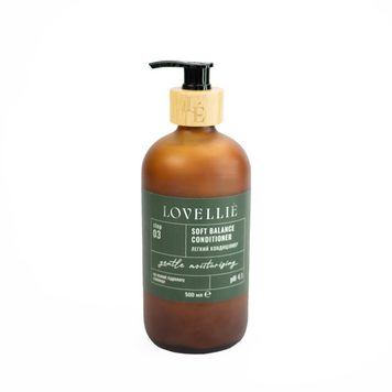 Легкий кондиціонер Лагідне зволоження Soft Balance Conditioner Gentle Moisturizing LOVELLIE 500 мл