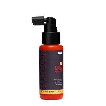 Двофазний термозахисний спрей для волосся 2-Phase Thermo Protect Spray Succor 60 мл