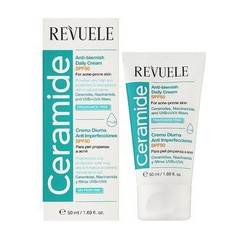 Крем проти плям та пігментації з керамідами SPF50 Revuele 50 мл