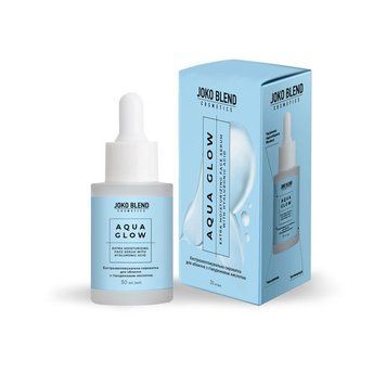 Ekstra nawilżające serum do twarzy z kwasem hialuronowym Aqua Glow Joko Blend 30 ml