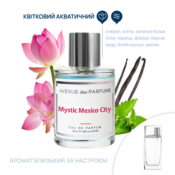 Парфумована вода Mystic Mexico City Avenue des Parfums 50 мл