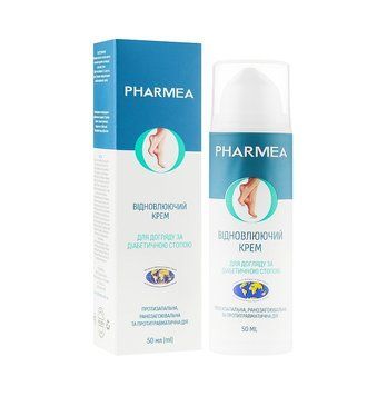 Відновлюючий крем для догляду за діабетичною стопою Pharmea 50 мл