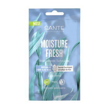 БІО-Маска тканинна для зволоження обличчя з Мікроводоростями та Алое MOISTURE FRESH SANTE 16 мл