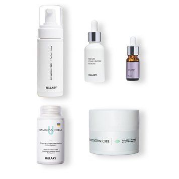Базовый набор по уходу за сухой кожей Осенний уход Autumn care for dry skin Hillary