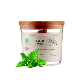 Аромасвічка Fresh mint S PURITY 60 г