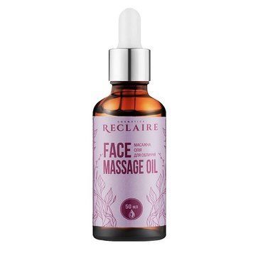 Масажна олія для обличчя Reclaire cosmetics 50 мл