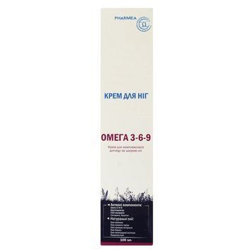 Крем для ніг серія Omega 3-6-9 Pharmea 100 мл