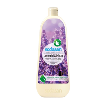 Organic liquid dishwashing detergent Lavender-Mint SODASAN 1 l