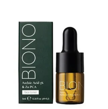 Tonik do twarzy z kwasem azelainowym 3% Anti-Pollution Biono 5 ml