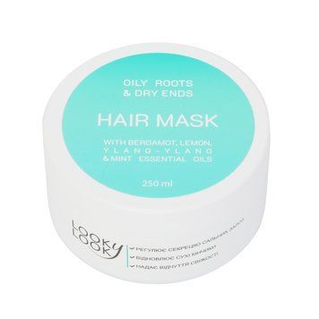 Maska Looky Look do włos&oacute;w tłustych u nasady i suchych na końcach 250 ml