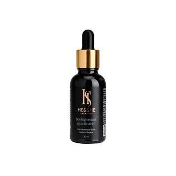 Glycolic acid peeling serum He&She cosmetics 30 ml