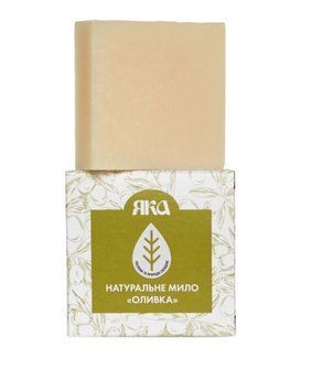 Naturalne ręcznie robione mydło toaletowe Oliwka YAKA 75 g