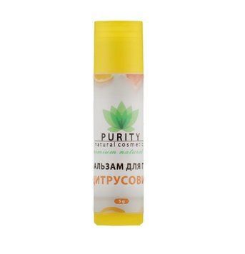 Бальзам для губ Цитрусовий PURITY 5 г