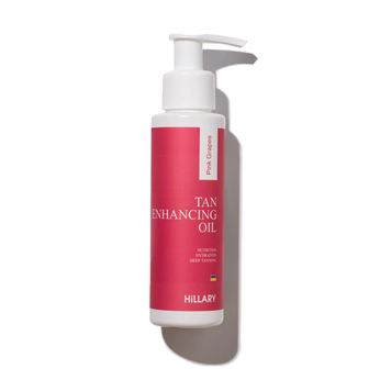 Pink grapes tan enhancing oil Hillary 100 ml