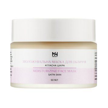 Moisturizing face mask Satin skin Mak Malvy 50 ml