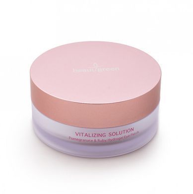 Гидрогелевые патчи стандартного размера Pomegranate and Ruby Hydrogel Eye Patch BeauuGreen 60 шт