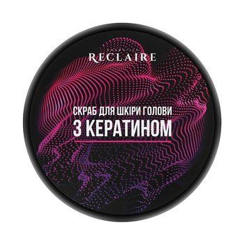 Скраб для шкіри голови з кератином Reclaire 200 мл
