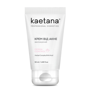 DermaControl Moisturizing Acne Cream for problem skin Kaetana 50 ml