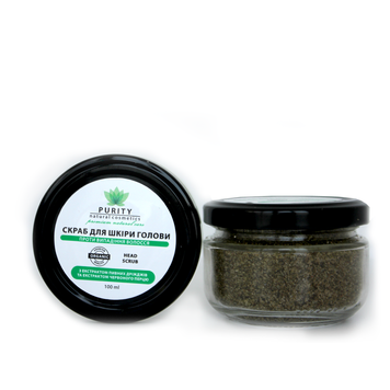 Peeling do sk&oacute;ry głowy z ekstraktem z drożdży piwnych i ekstraktem z czerwonej papryki PURITY 100 ml