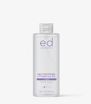 Tonik do twarzy z witaminami B3, B5 NUTRITION TONER ED Cosmetics 200 ml