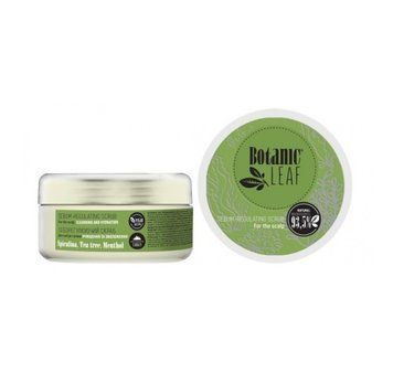 Peeling do sk&oacute;ry głowy regulujący wydzielanie sebum Oczyszczająco-nawilżający Botanic Leaf 250 ml