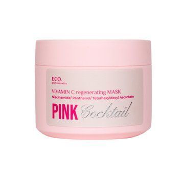 Regenerująca maska ​​koktajlowa do twarzy Pink Cocktail vit C Regenerating Mask Eco.prof.cosmetics 35 ml