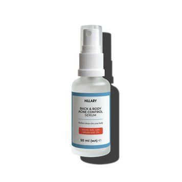 Сироватка для проблемної шкіри з саліциловою кислотою Back & Body Acne Control serum Hillary 50 мл