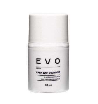 Крем для обличчя з мадекасосидом для зміцнення судин EVO derm 30 мл
