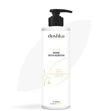 Dushka Shine Szampon do włos&oacute;w z keratyną 200 ml