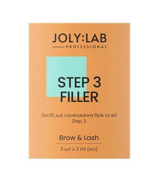 Засіб для ламінування брів та вій Step 3 Joly:Lab 2 мл