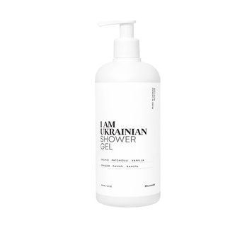 Żel pod prysznic z orchideą, paczulą i wanilią I AM UKRAINIAN DeLaMark 500 ml