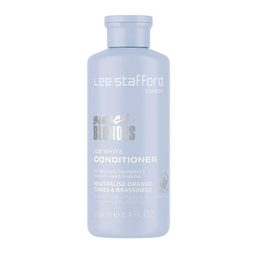 Кондиціонер для волосся з синім пігментом Bleach Blondes Ice White Toning Conditioner Lee Stafford 250 мл