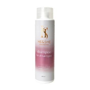 Shampoo for all hair types He&She cosmetics 400 ml