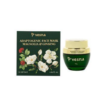 Face Mask Magnolia and Ginseng Premium Vesna 50 ml